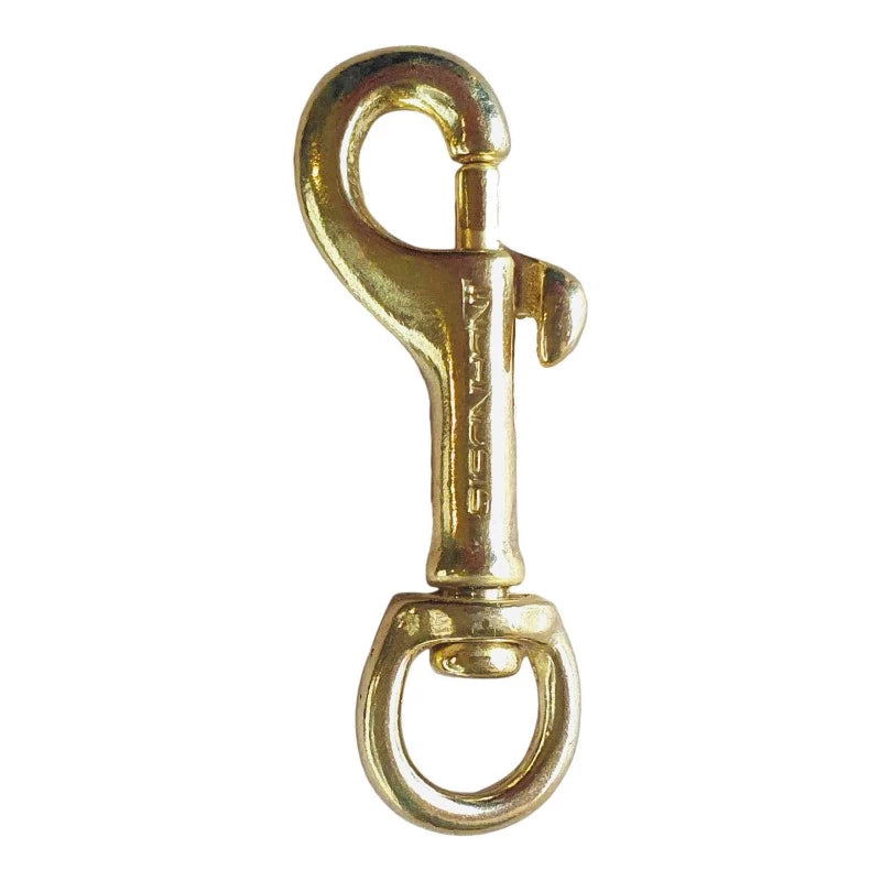 Karabinkrok i marinebronse